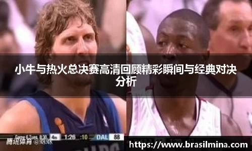 小牛与热火总决赛高清回顾精彩瞬间与经典对决分析